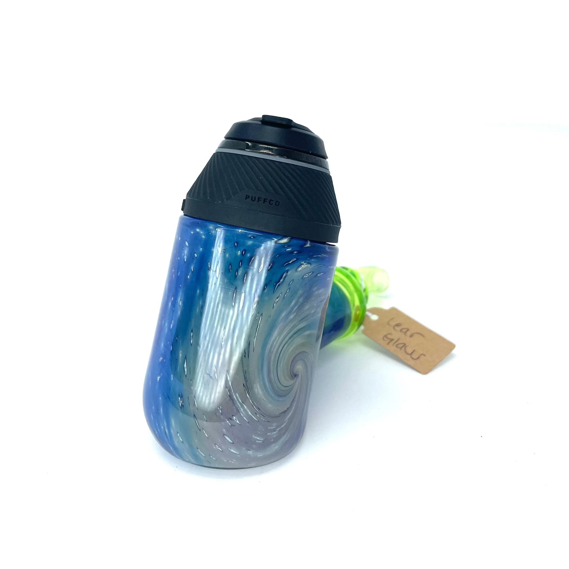 Lear Glass // Galactic Proxy Attachment Green Mouth Piece Smokers