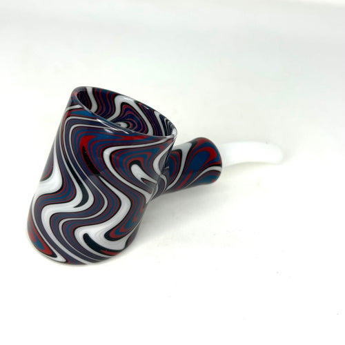 lear glass proxy attachment red white blue