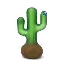 Load image into Gallery viewer, glass by mouse cactus pipe
