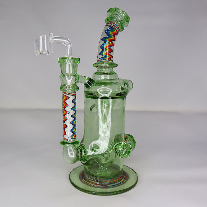 Smokers Accidental Green Recycler Water Pipes Smokers