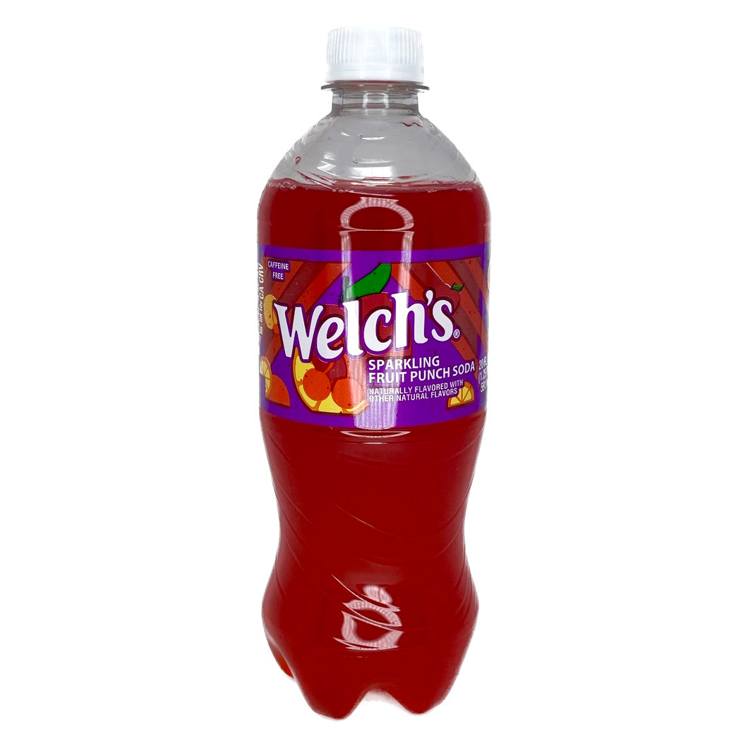 Welch’s // Sparkling Fruit Punch Soda (USA)