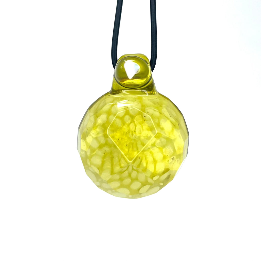 Shane Smith // Faceted Pendant - Yellow
