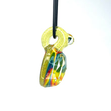 Load image into Gallery viewer, Shane Smith // Rainbow Facet Pendant - Yellow
