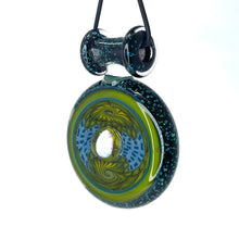 Load image into Gallery viewer, Cajun Glass x Marni Glass Collab // Crushed Opal Pendant
