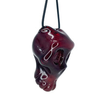 Load image into Gallery viewer, Jason Hoyes // Red Skull Pendant
