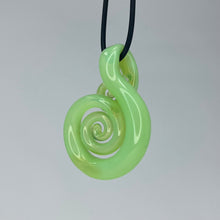 Load image into Gallery viewer, Haha Glass // Swirl Pendant
