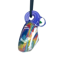 Load image into Gallery viewer, Shane Smith // Rainbow Faceted Pendant - Purple
