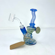 Load image into Gallery viewer, Ninja Pancakes Glass // Bendy Frit Rig

