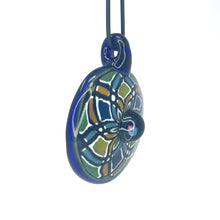 Load image into Gallery viewer, Splatt Glass // Opal Mandala Pendant
