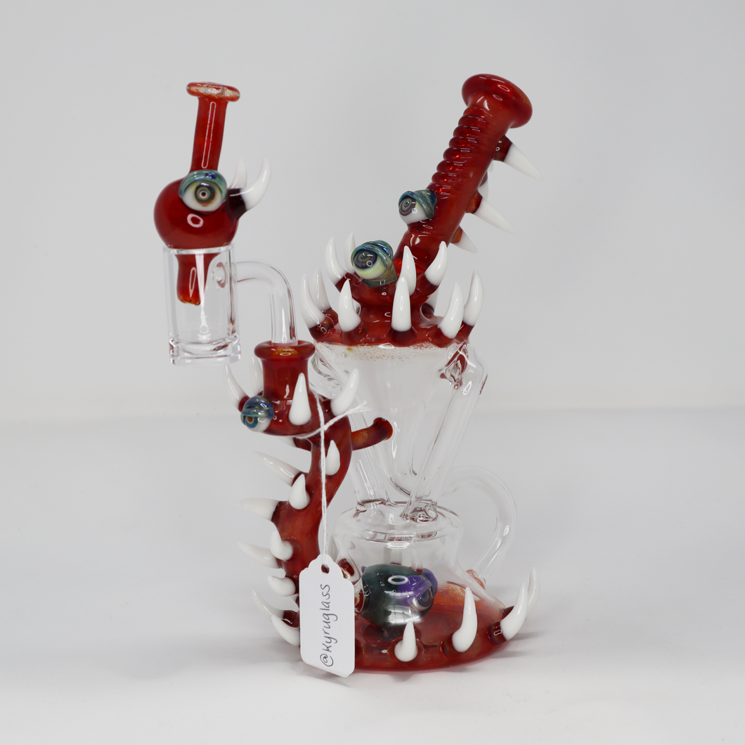 Kyru Glass // Monster Recycler // Red