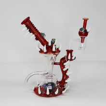 Load image into Gallery viewer, Kyru Glass // Monster Recycler // Red
